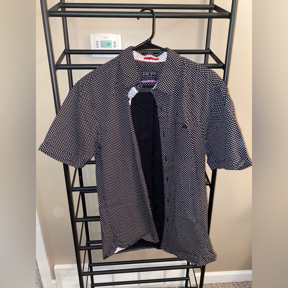 Short Sleeve Floral Button Up